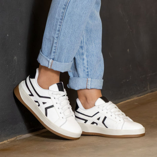 Tênis Esportivo Casual TN16 Branco