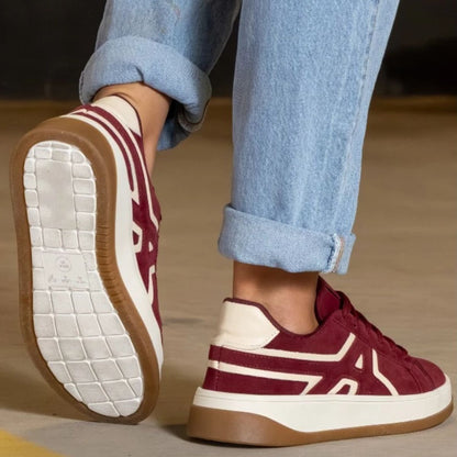 Tênis Esportivo Casual TN16 Marsala