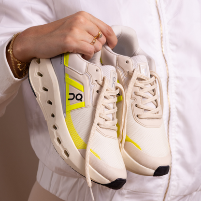 Tênis Esportivo Cloudrunner TN13 Off White Limão