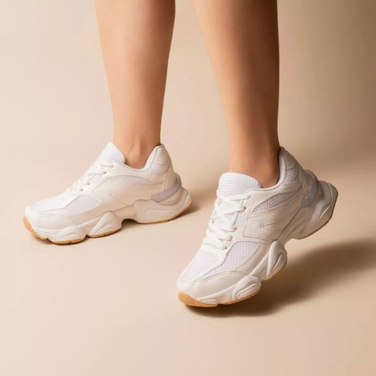Tênis Feminino Esportivo TN07 Branco