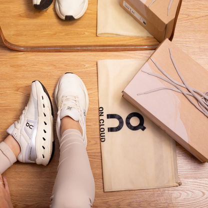 Tênis Esportivo Cloudrunner TN13 Off White Cinza