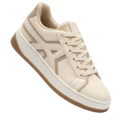 Tênis Esportivo Casual TN16 Off White