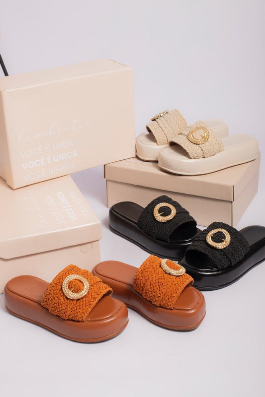 Sandália Plataforma Feminina