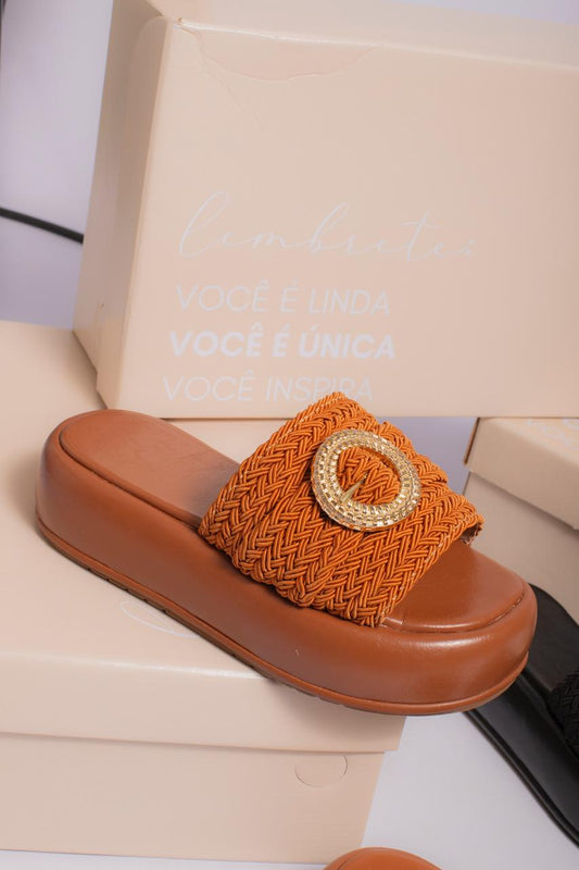 Sandália Plataforma Feminina