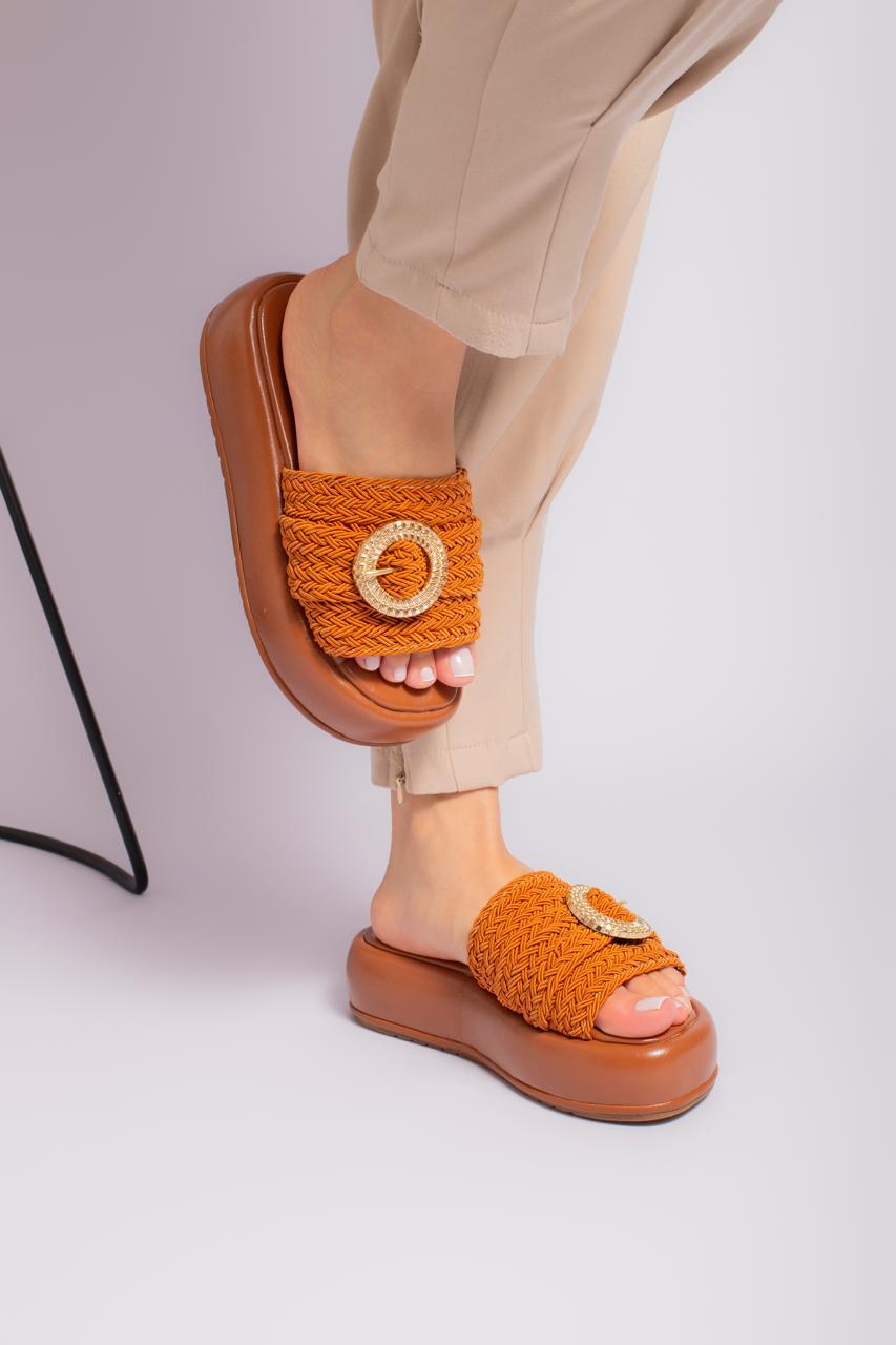 Sandália Plataforma Feminina