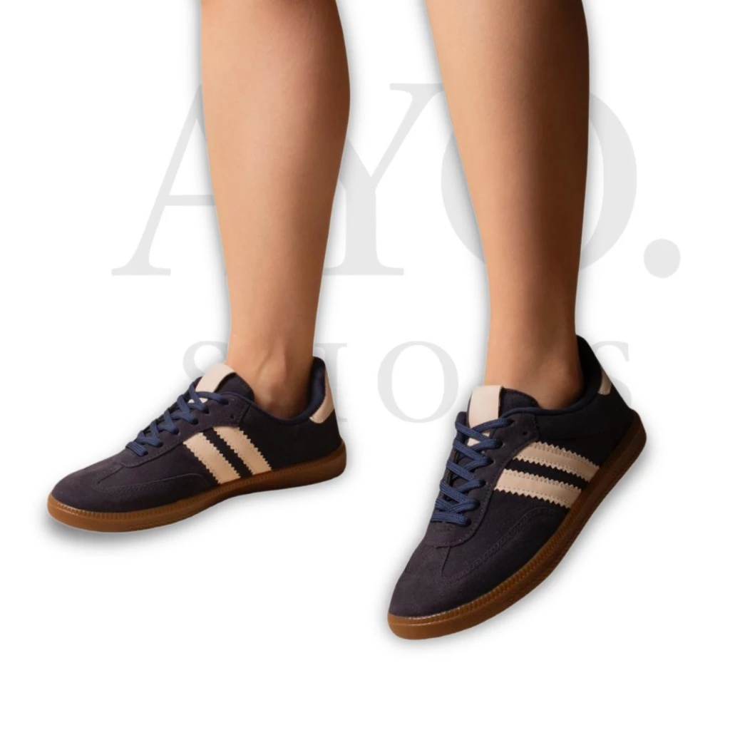 Tênis Feminino Samba TN08 Azul Marinho