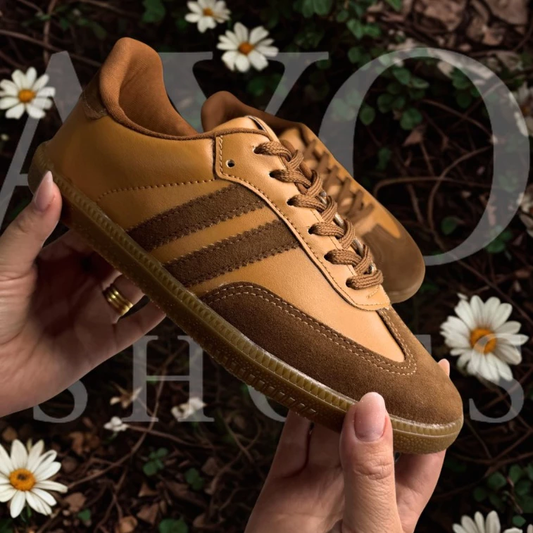 Tênis Feminino Samba TN08 Caramelo